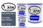 Preview: Mercedes-Benz, Cornetitie Blue Metallic, 228 / 5228: 1L Lackdose + 1L Klarlack + 500ml Härter - Set, von ATW Autoteile West.